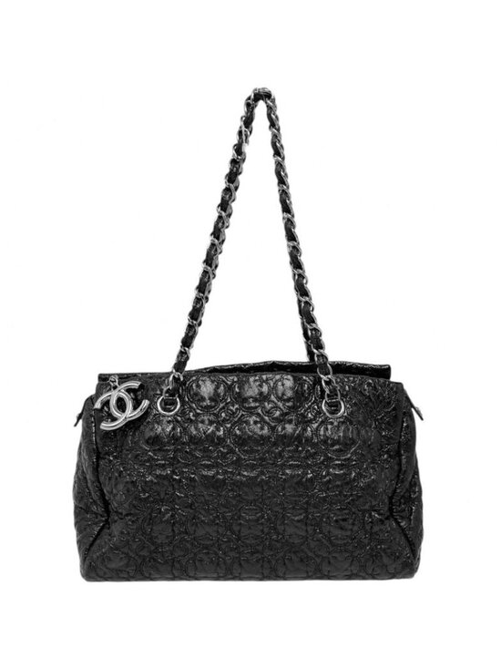 Chanel Handbags - Chanel Handbag Camellia Quilted Bow-ring Bag Shoulder Chain